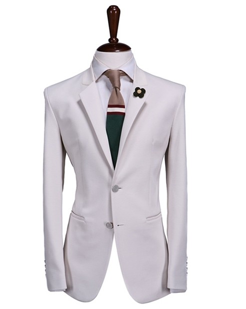 白色定制職業裝