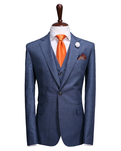 淺藍色男士職業定制